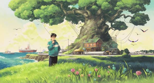 AI-generated image analyzed by PromptLens