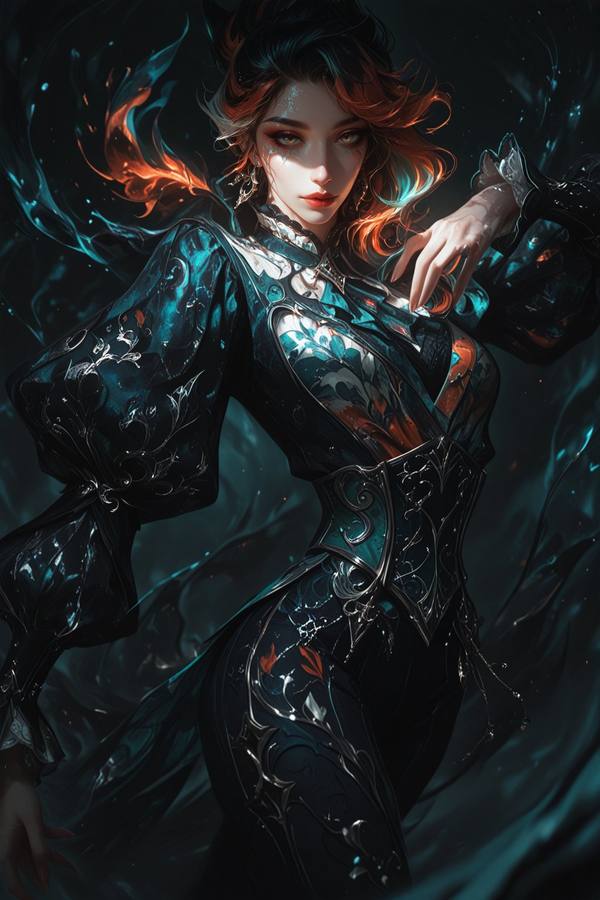 AI-generated image analyzed by PromptLens