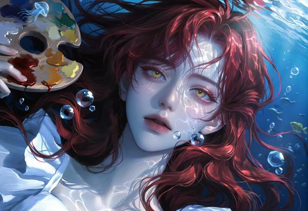 AI-generated image analyzed by PromptLens