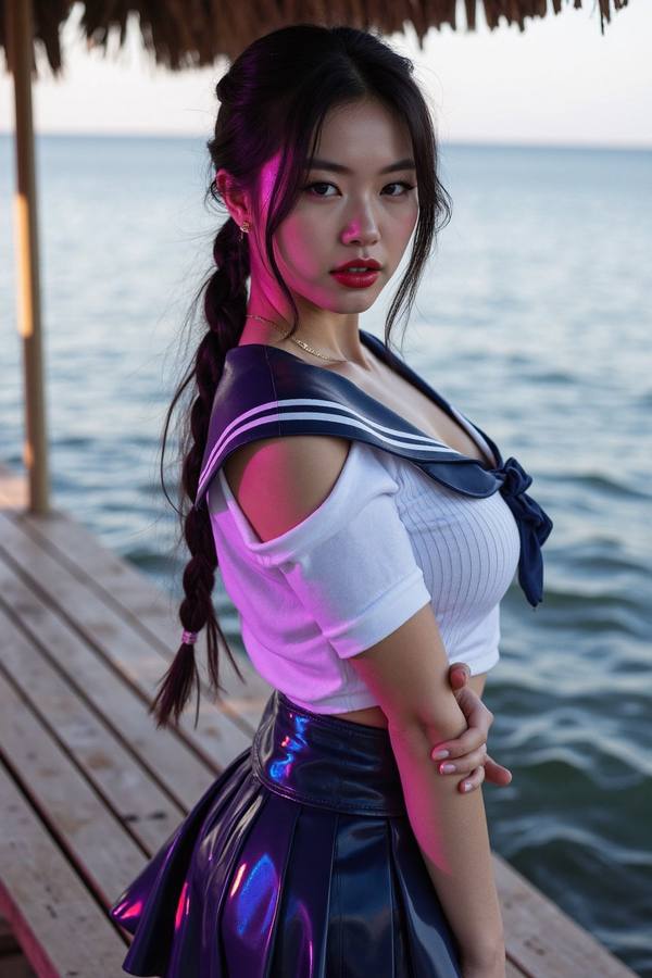 AI-generated image analyzed by PromptLens