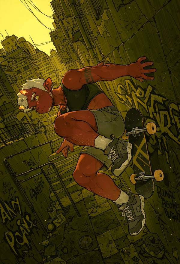 AI-generated image analyzed by PromptLens