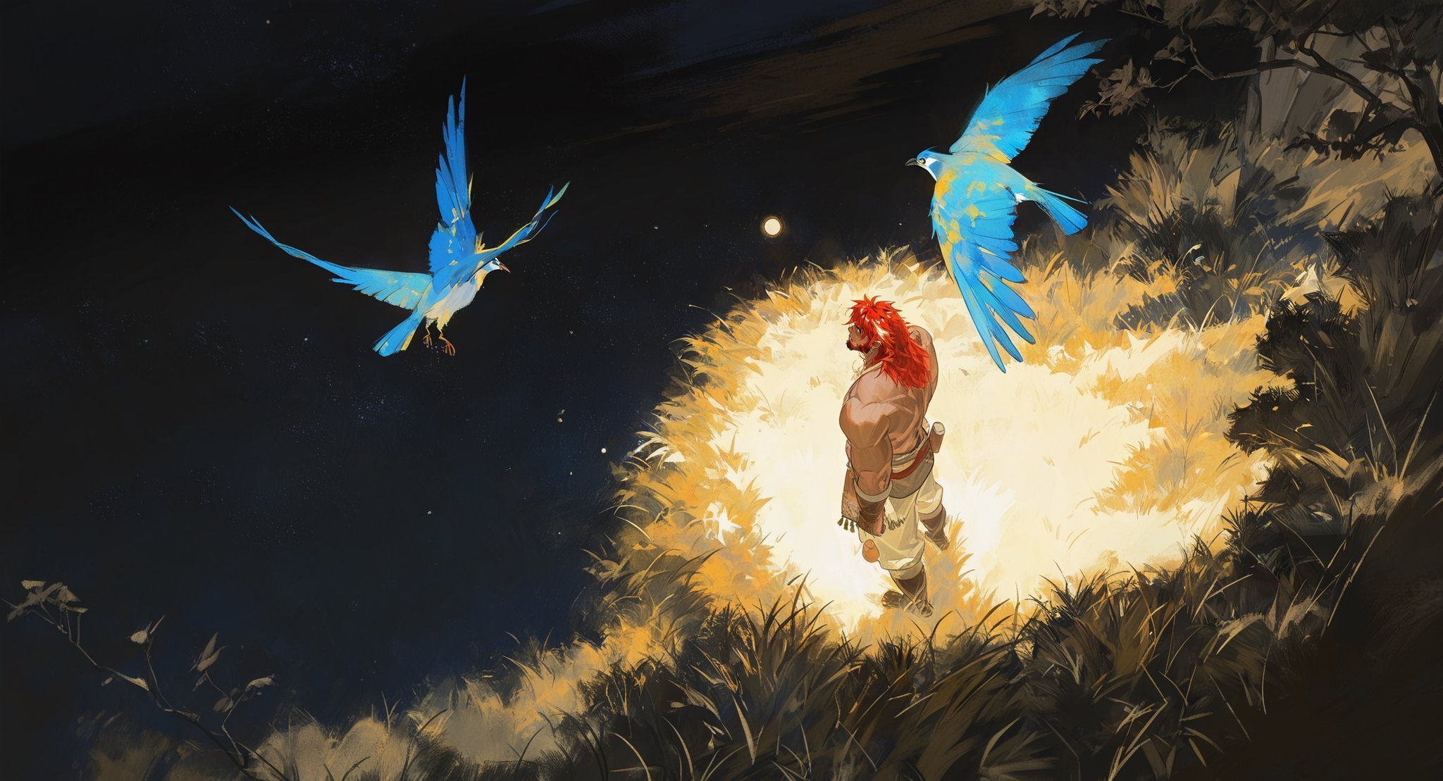 AI-generated image analyzed by PromptLens