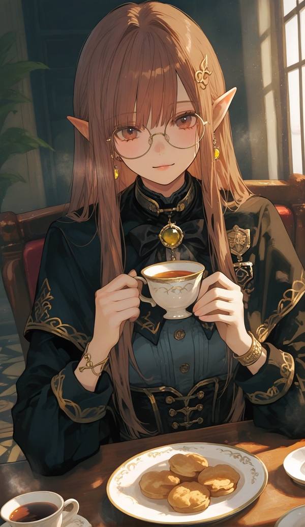 AI-generated image analyzed by PromptLens