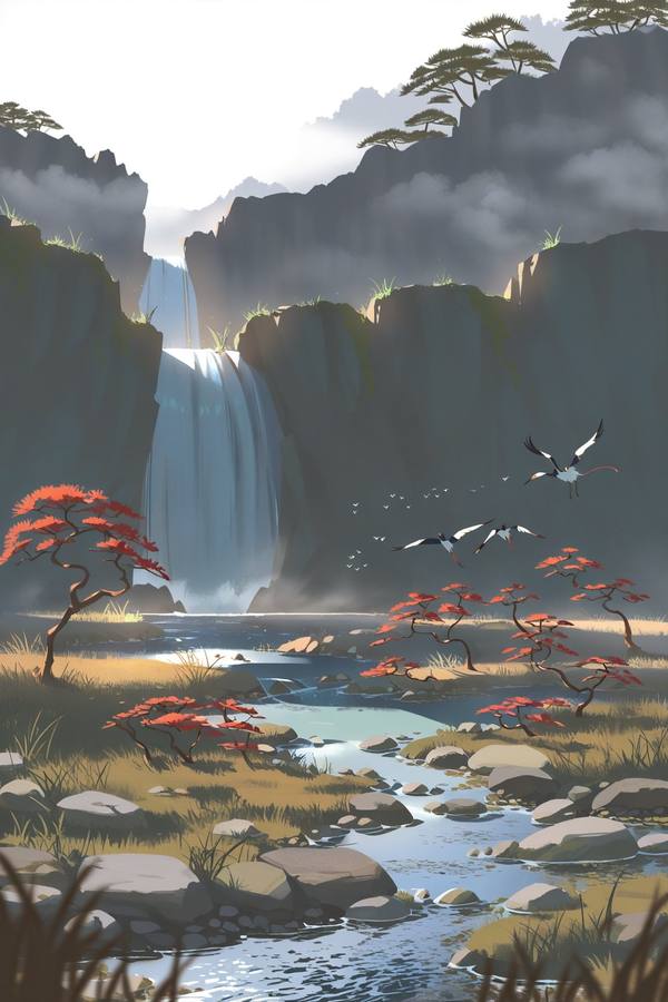 AI-generated image analyzed by PromptLens