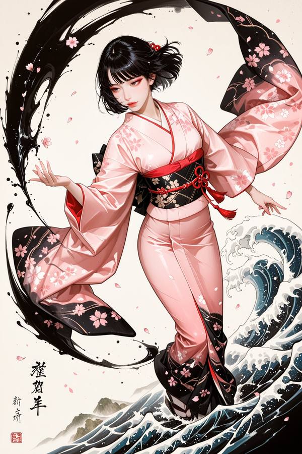 AI-generated image analyzed by PromptLens