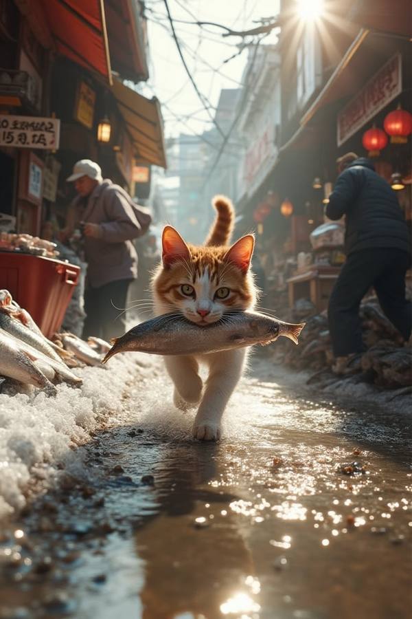 AI-generated image analyzed by PromptLens