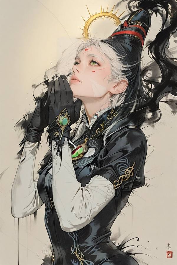 AI-generated image analyzed by PromptLens