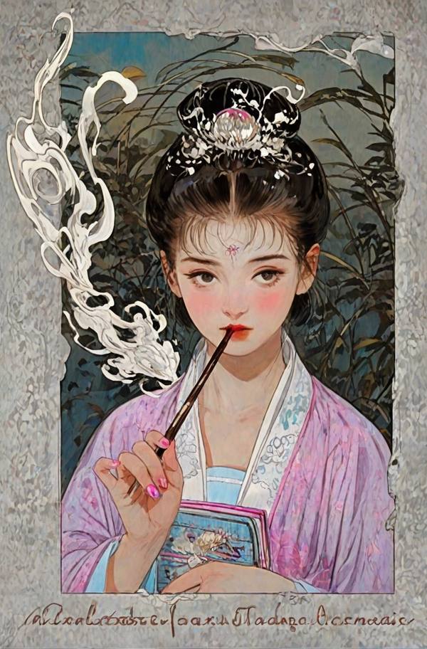 AI-generated image analyzed by PromptLens