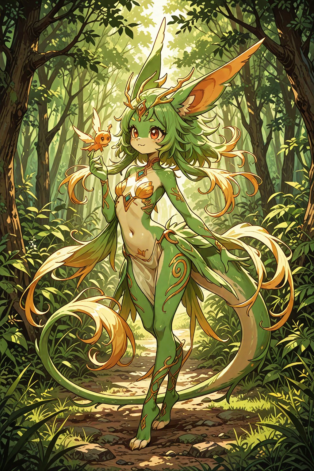 AI-generated image analyzed by PromptLens