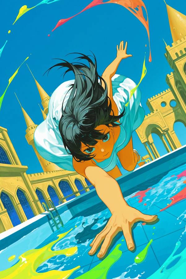 AI-generated image analyzed by PromptLens