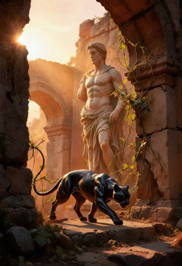 AI-generated image analyzed by PromptLens