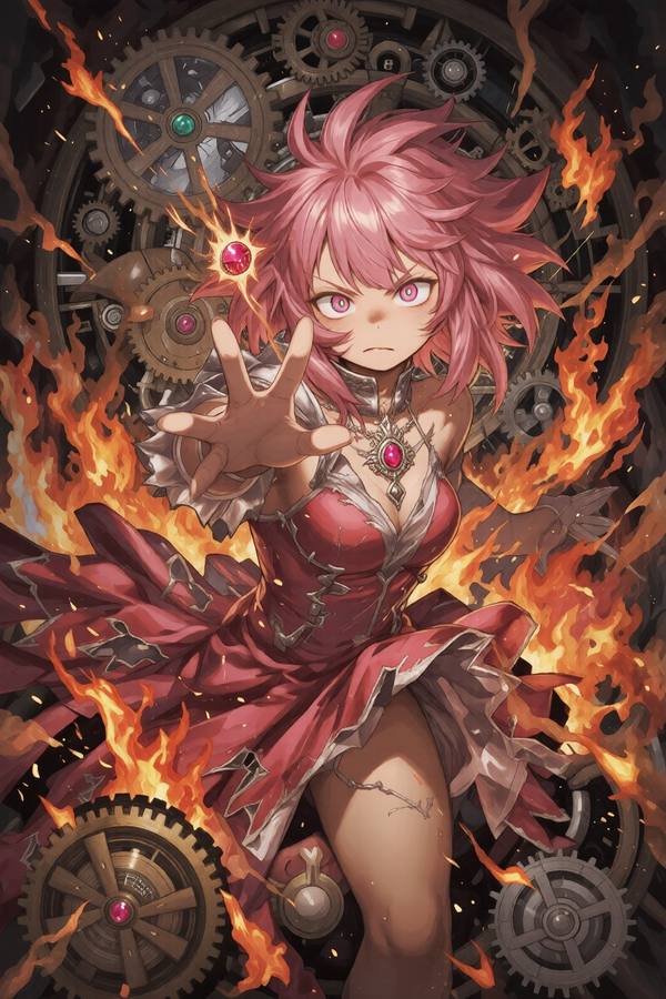 AI-generated image analyzed by PromptLens