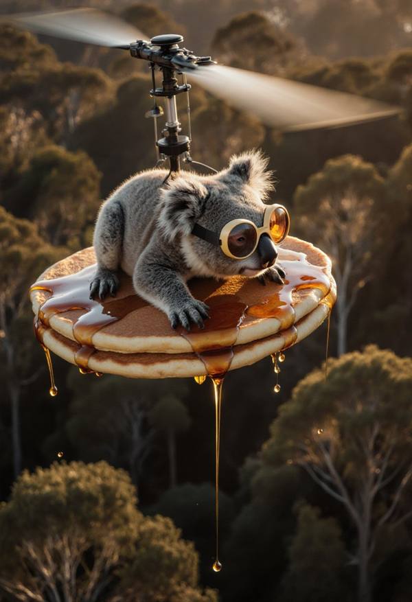 AI-generated image analyzed by PromptLens