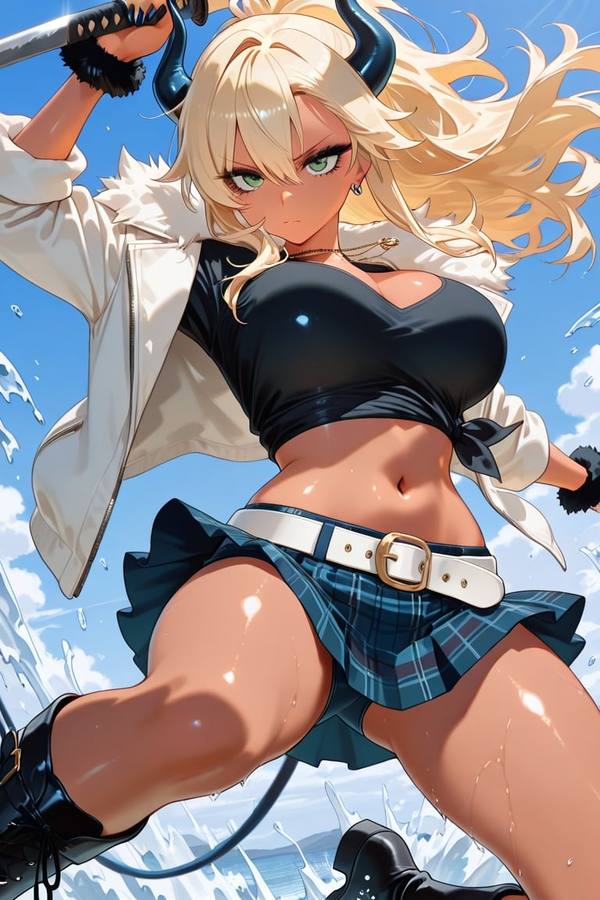 AI-generated image analyzed by PromptLens