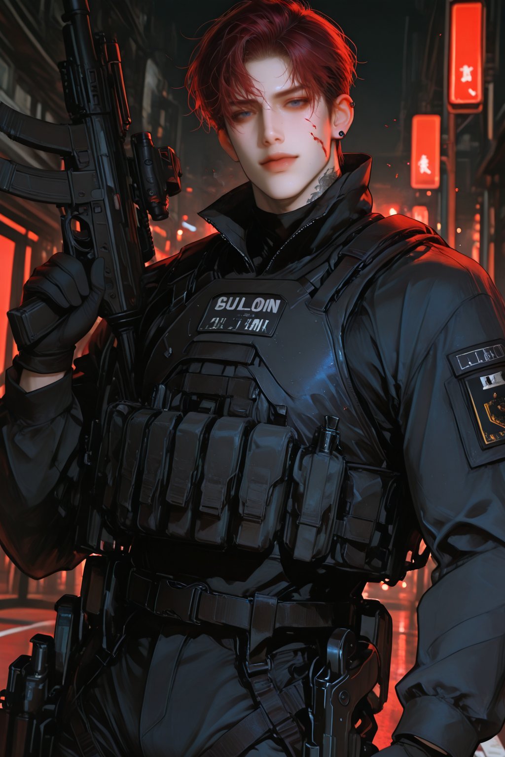 AI-generated image analyzed by PromptLens