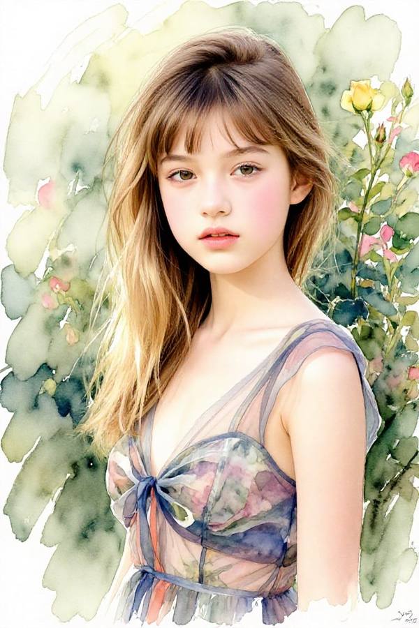 AI-generated image analyzed by PromptLens