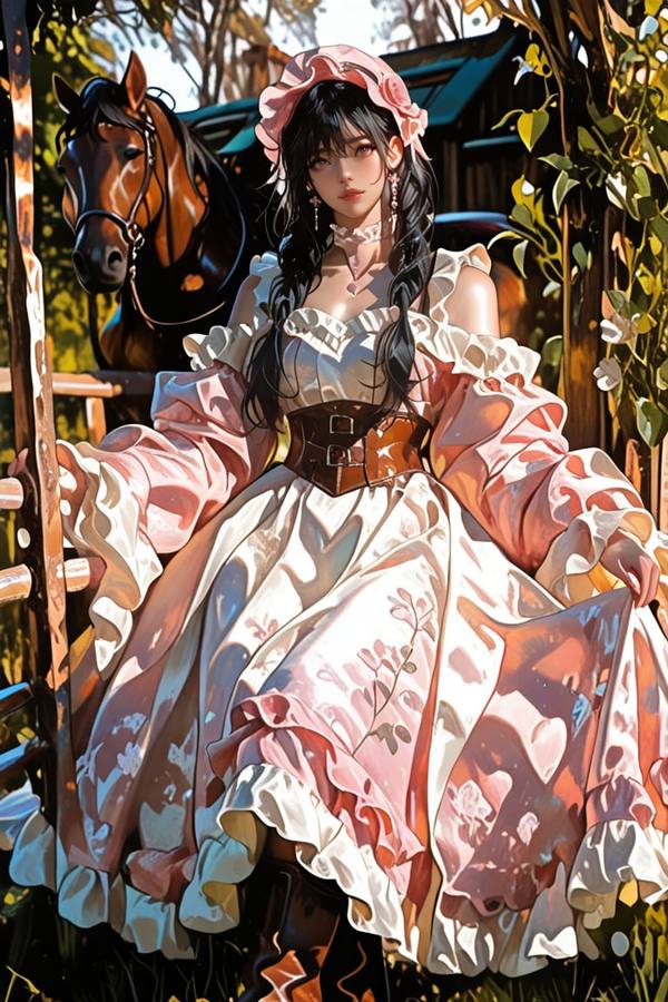 AI-generated image analyzed by PromptLens