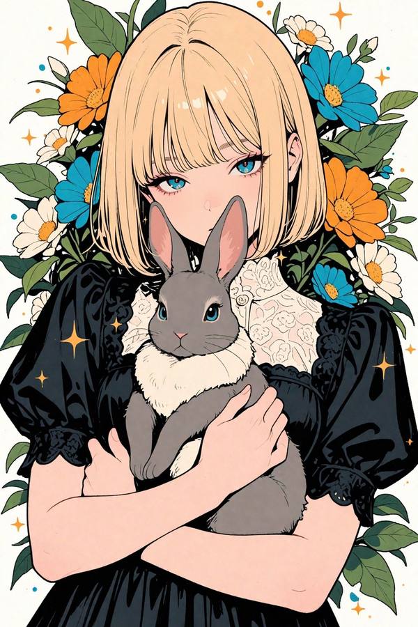 AI-generated image analyzed by PromptLens