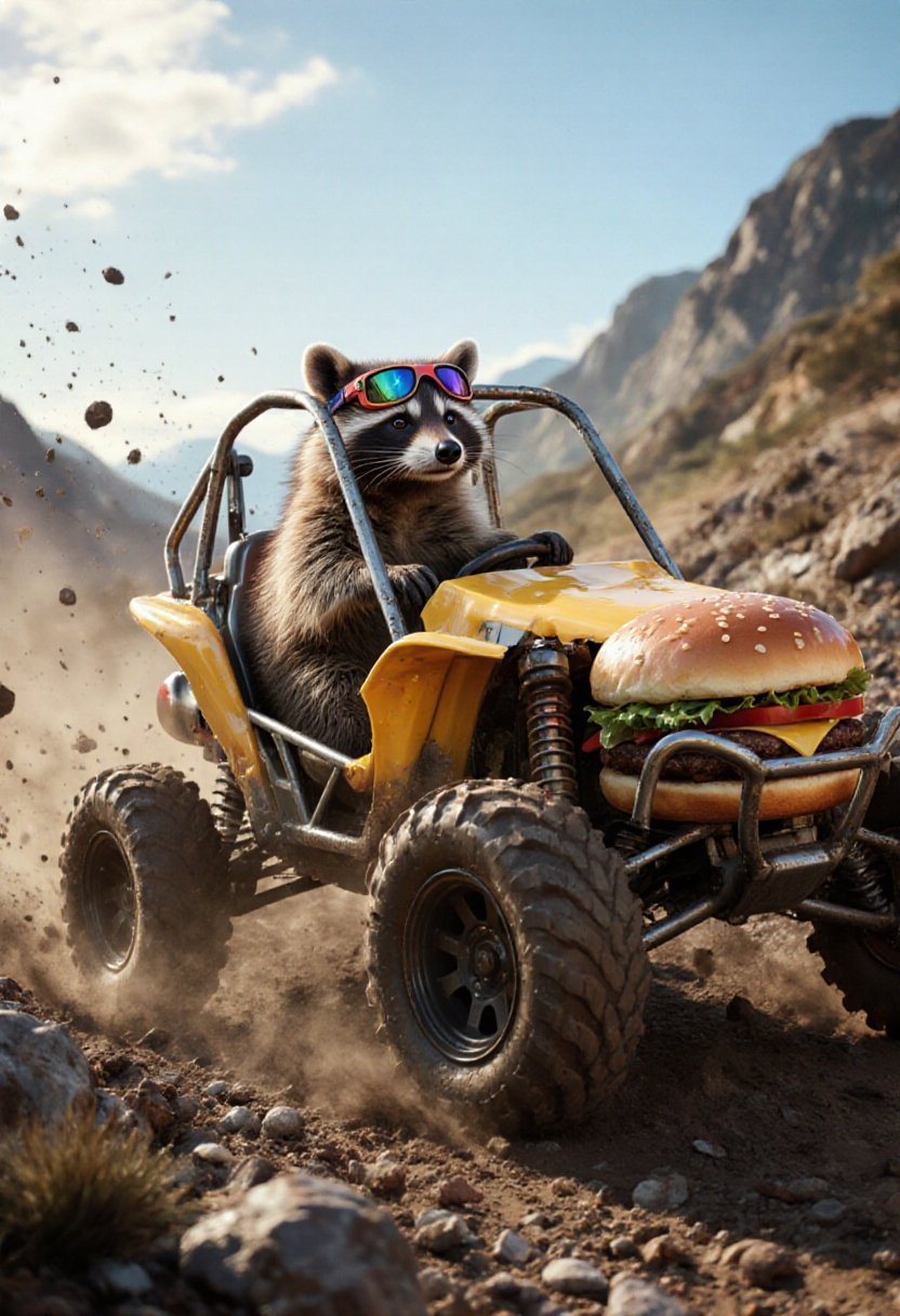 AI-generated image analyzed by PromptLens