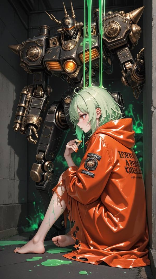 AI-generated image analyzed by PromptLens