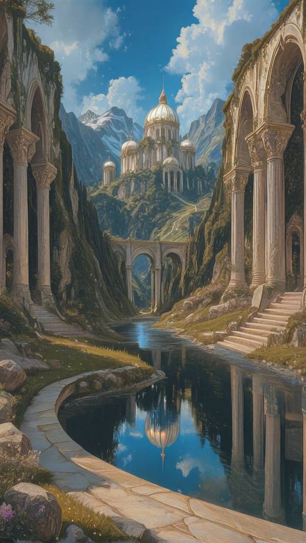 AI-generated image analyzed by PromptLens