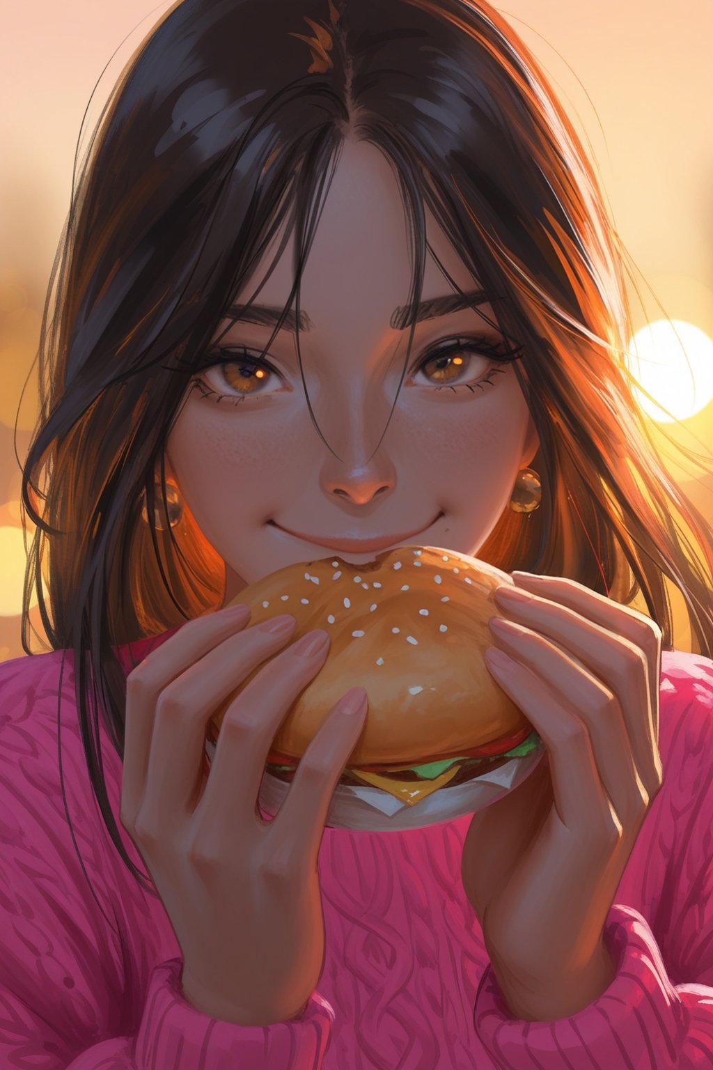 AI-generated image analyzed by PromptLens