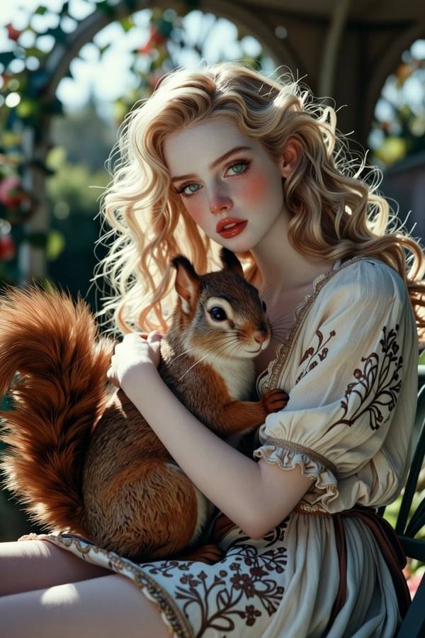 AI-generated image analyzed by PromptLens