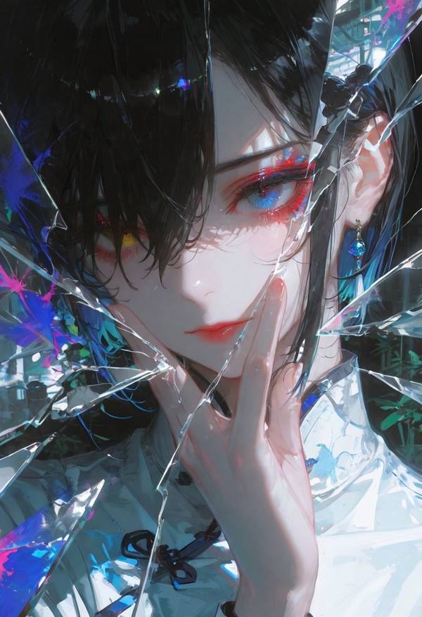 AI-generated image analyzed by PromptLens