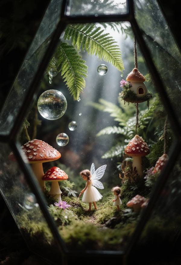 AI-generated image analyzed by PromptLens