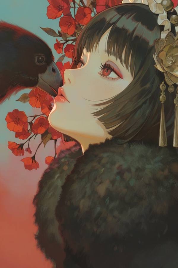 AI-generated image analyzed by PromptLens