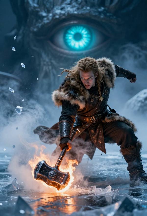 AI-generated image analyzed by PromptLens