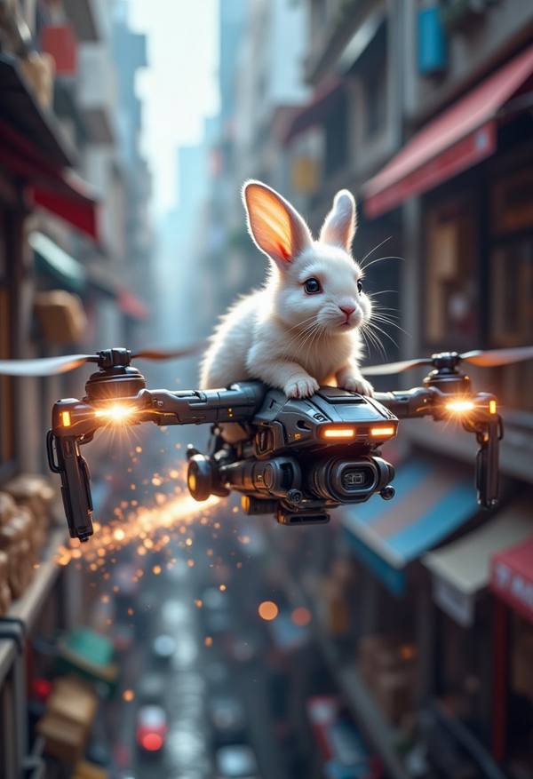 AI-generated image analyzed by PromptLens