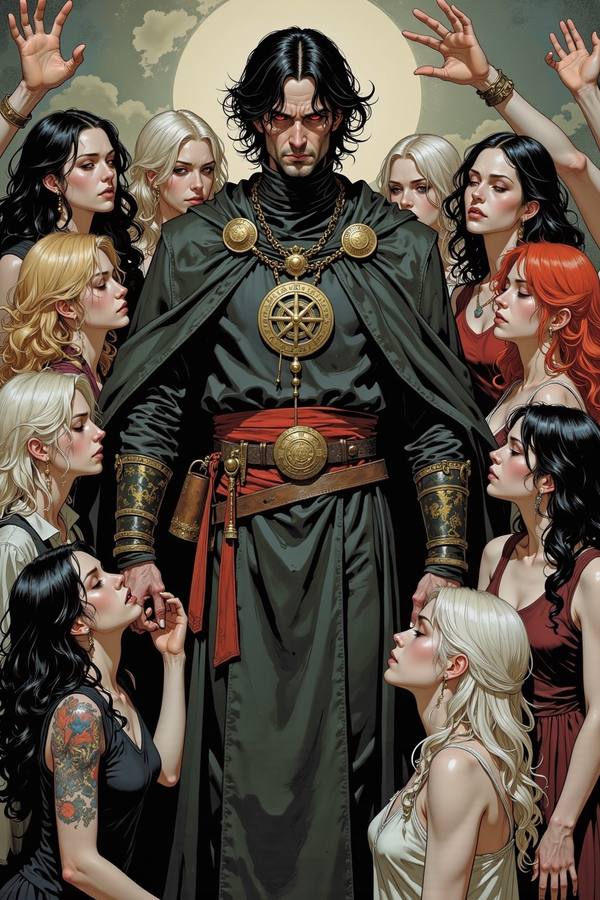 AI-generated image analyzed by PromptLens