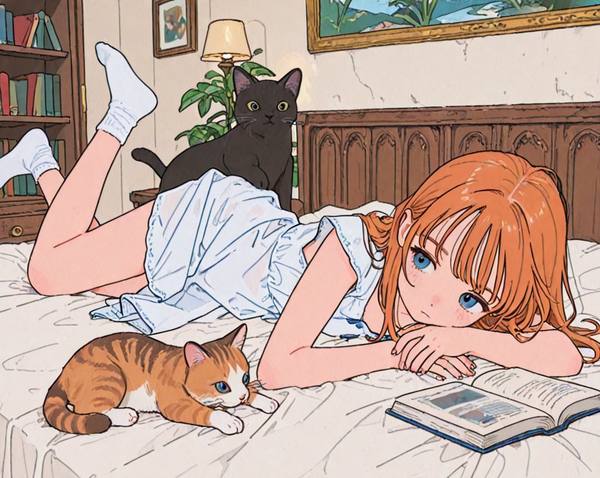 AI-generated image analyzed by PromptLens