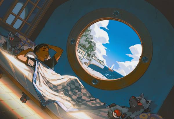 AI-generated image analyzed by PromptLens