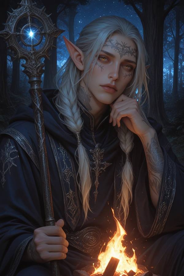 AI-generated image analyzed by PromptLens