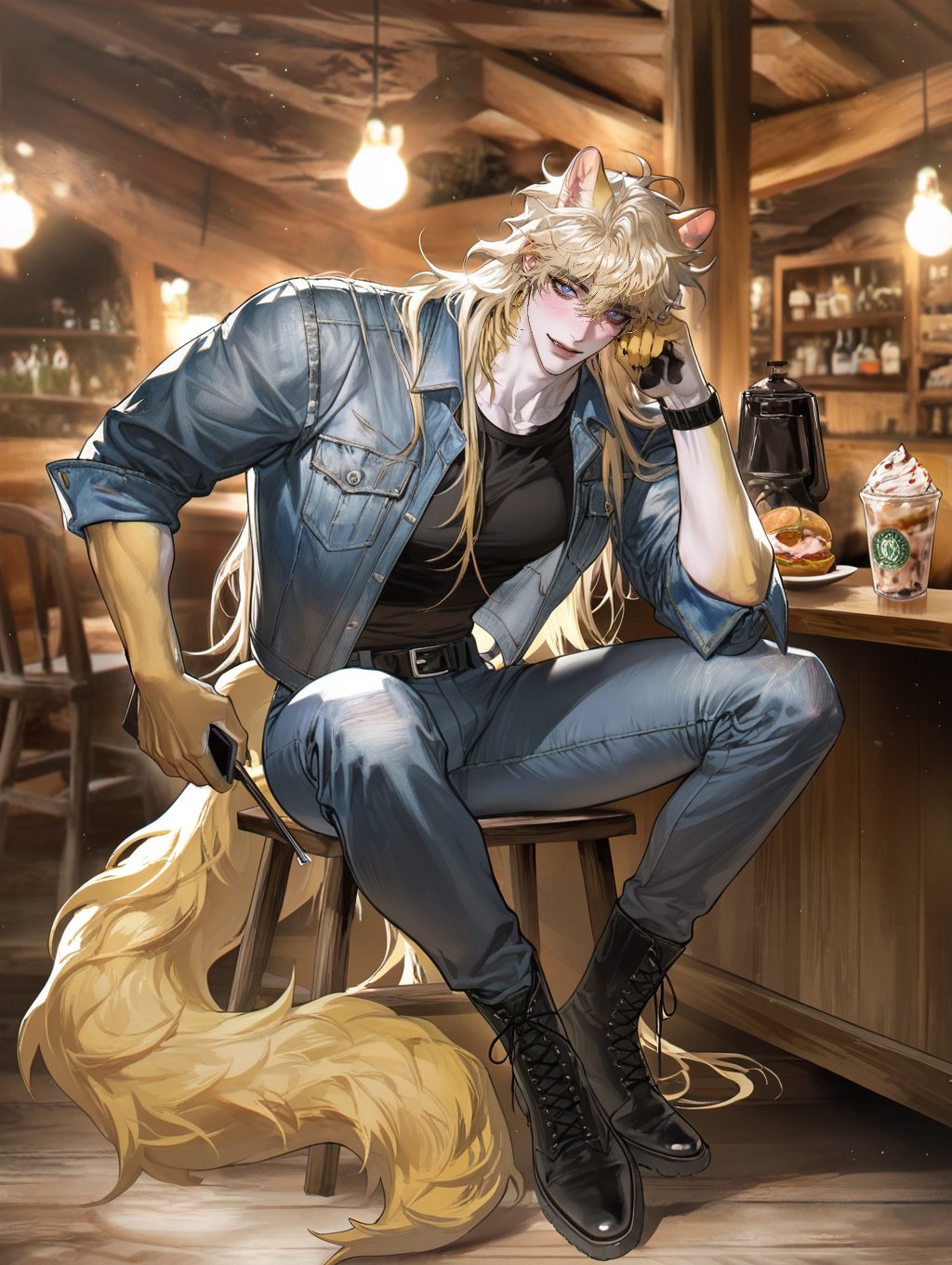 AI-generated image analyzed by PromptLens