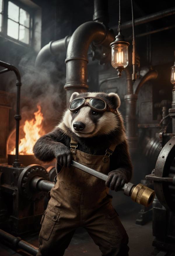 AI-generated image analyzed by PromptLens