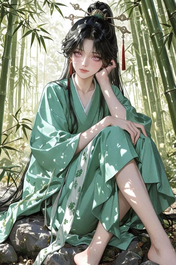 AI-generated image analyzed by PromptLens