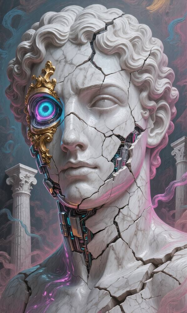 AI-generated image analyzed by PromptLens