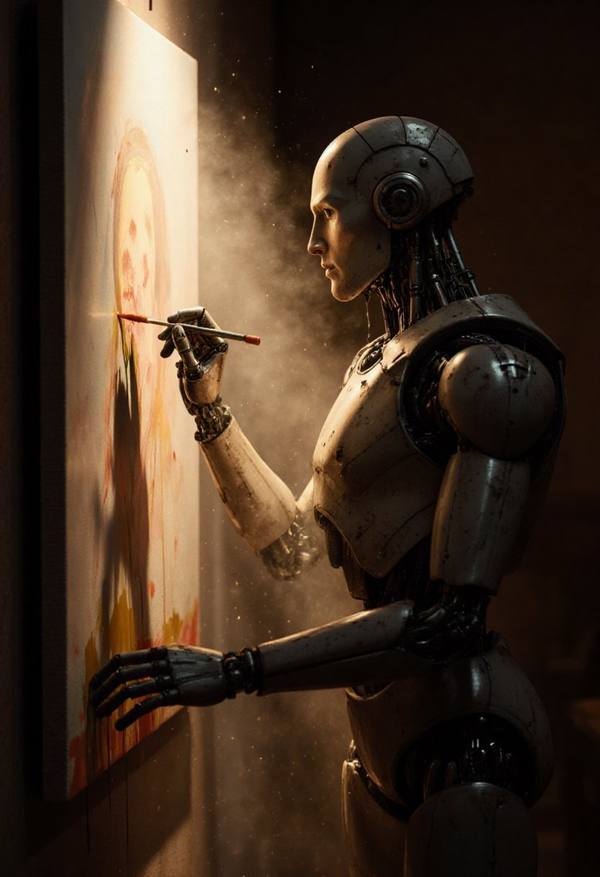 AI-generated image analyzed by PromptLens