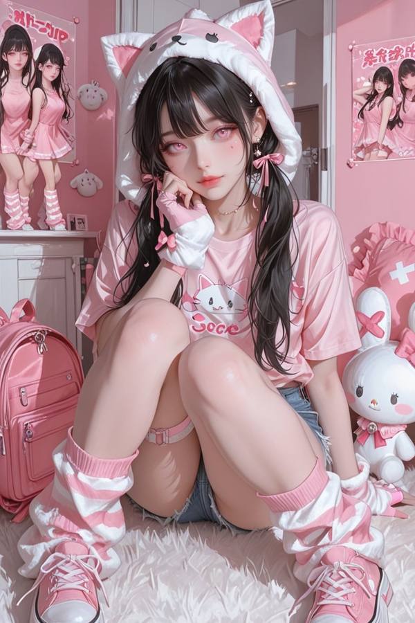 AI-generated image analyzed by PromptLens