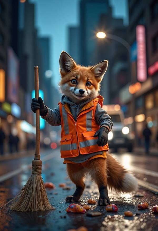 AI-generated image analyzed by PromptLens