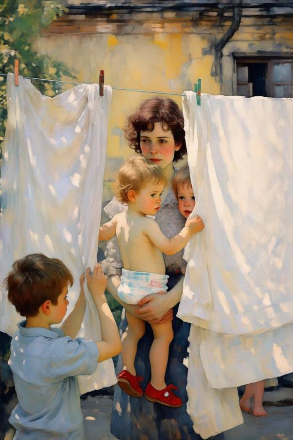 AI-generated image analyzed by PromptLens