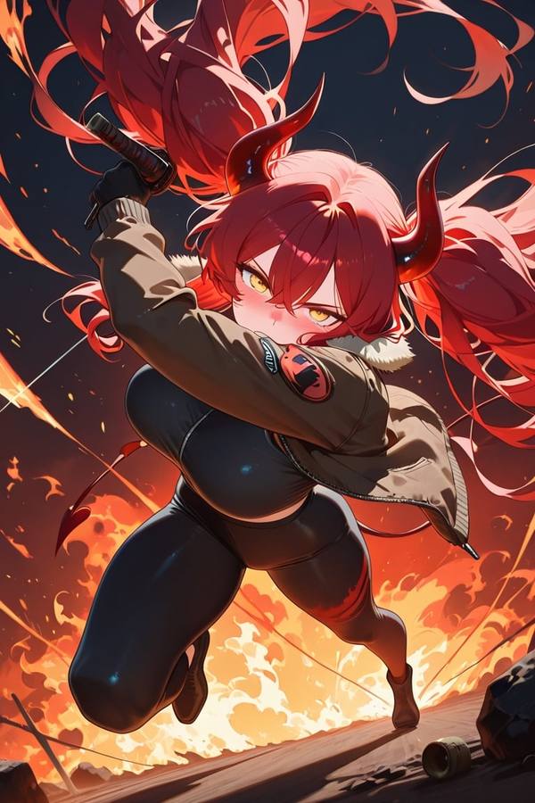 AI-generated image analyzed by PromptLens