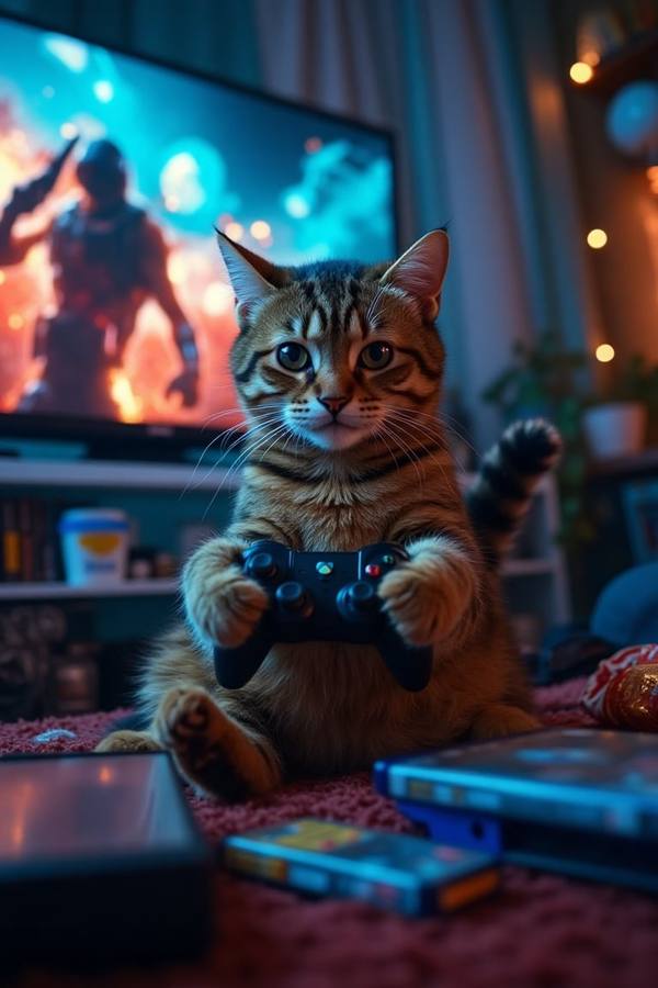 AI-generated image analyzed by PromptLens