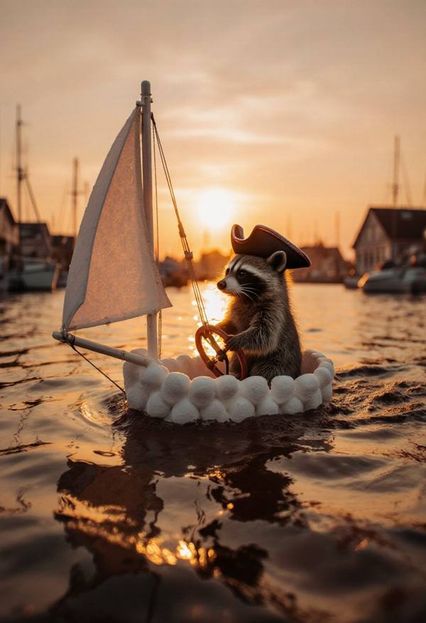 AI-generated image analyzed by PromptLens