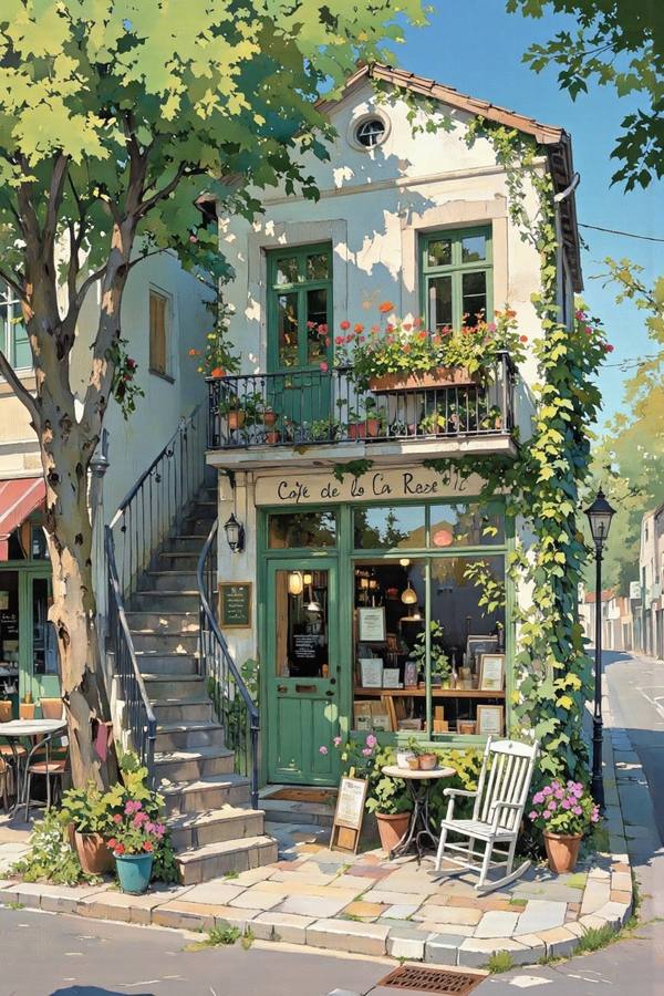 AI-generated image analyzed by PromptLens