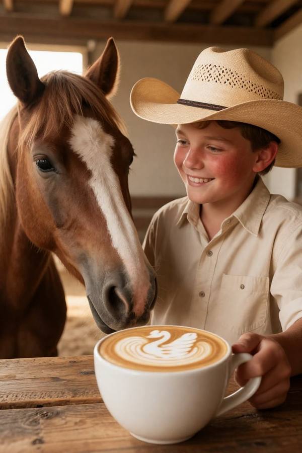 AI-generated image analyzed by PromptLens