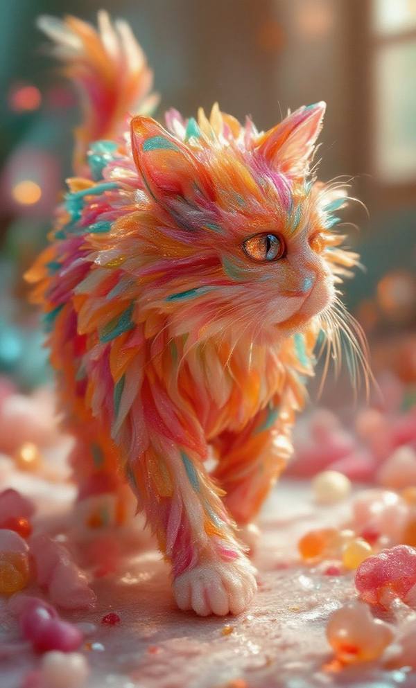 AI-generated image analyzed by PromptLens